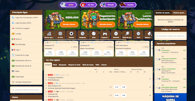 Robô apostas esportivas