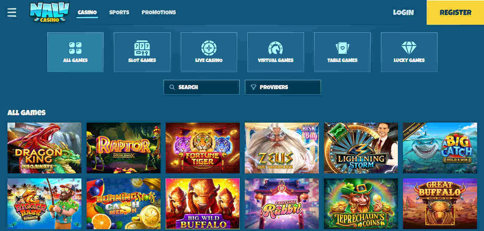 Casino betting